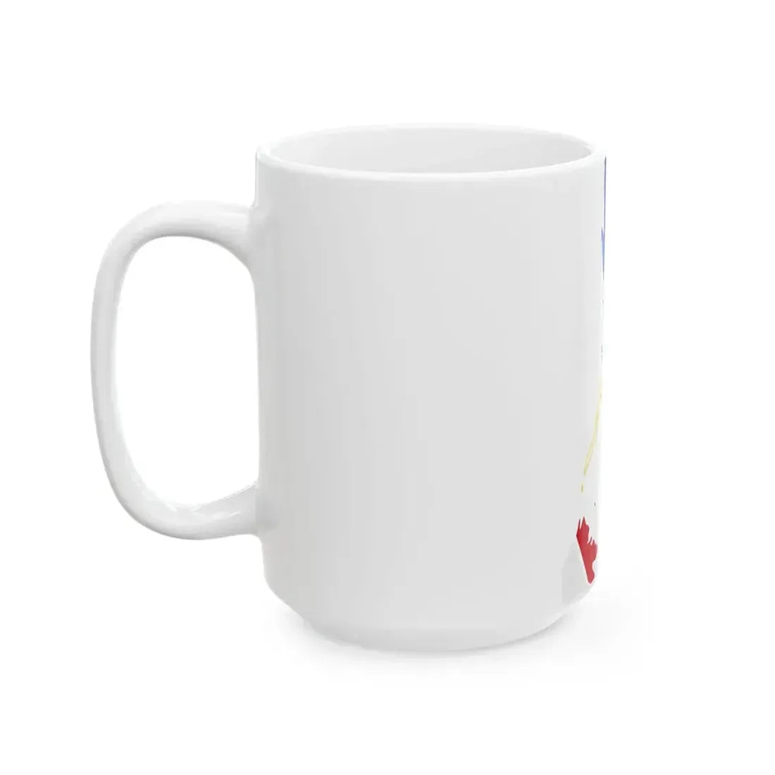 Flag-map of the Greater Philippines (Philippines) White Coffee Mug - Go Mug Yourself