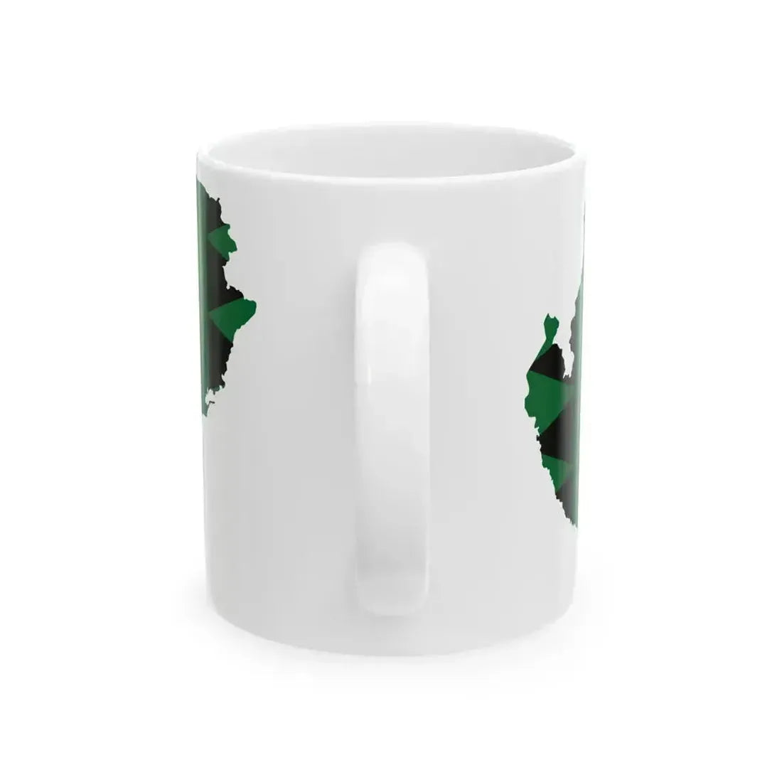 Flag map of the Kingdom of Lombardy-Venetia (Italy) White Coffee Mug - Go Mug Yourself