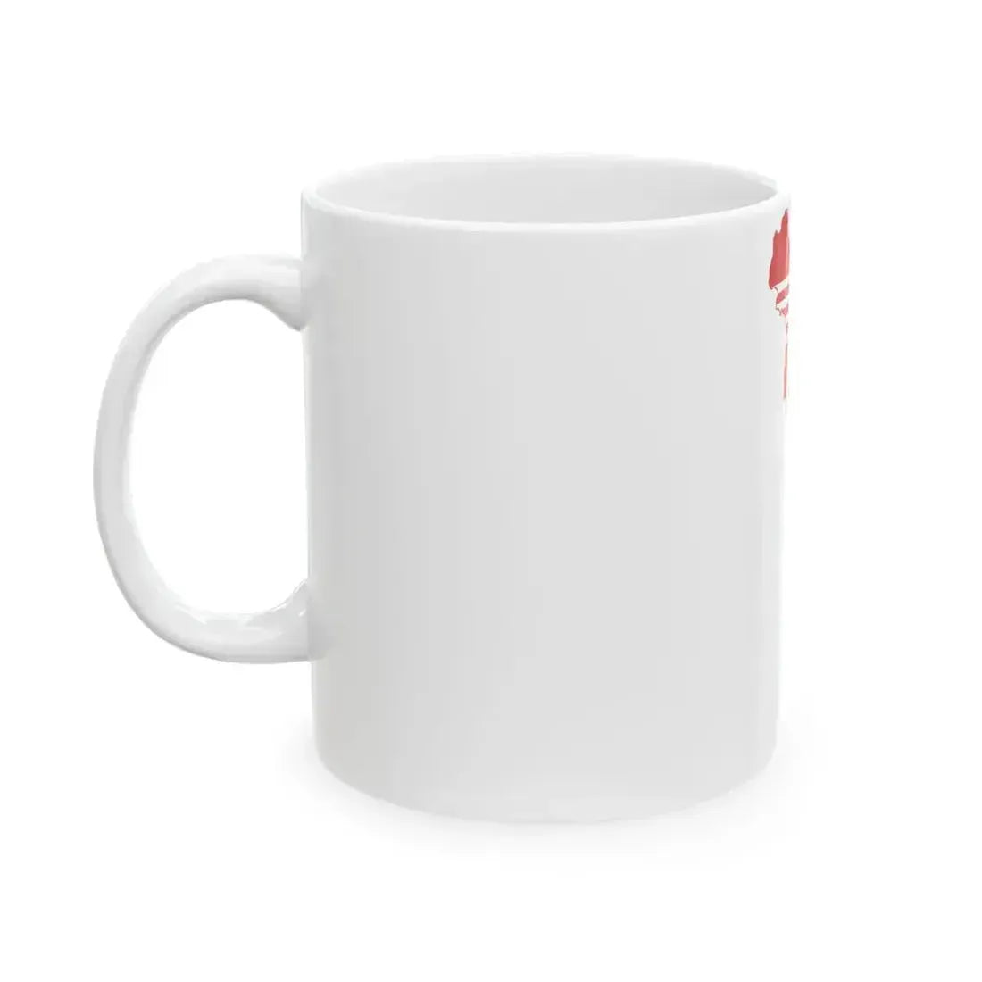 Flag map of the Kingdom of Sardinia 1815-1848 (Italy) White Coffee Mug - Go Mug Yourself