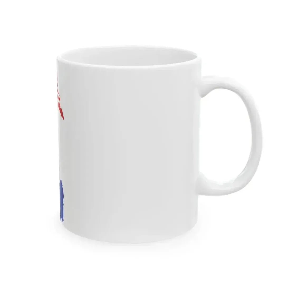 Flag map of the Kingdom of Sardinia 1815-1848 (Italy) White Coffee Mug - Go Mug Yourself