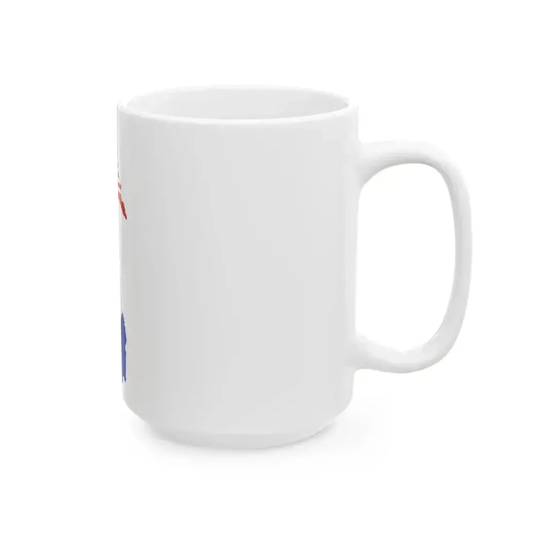 Flag map of the Kingdom of Sardinia 1815-1848 (Italy) White Coffee Mug - Go Mug Yourself