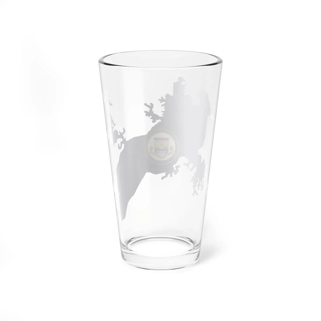 Flag Map of the Panama Canal Zone 1903-1979 (Panama) Pint Glass 16oz - Go Mug Yourself