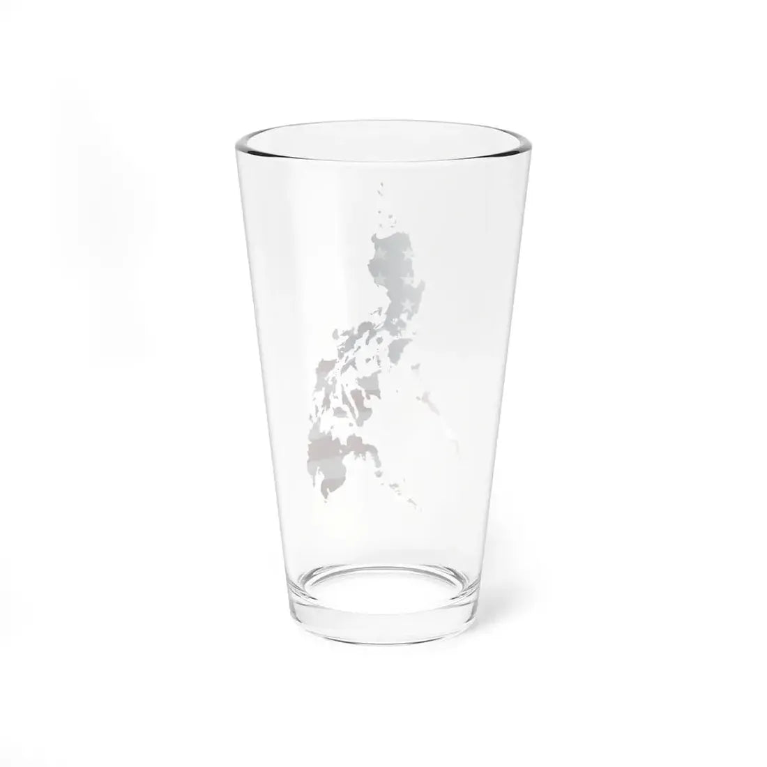 Flag map of the Philippines 1912-1946 (Philippines) Pint Glass 16oz - Go Mug Yourself