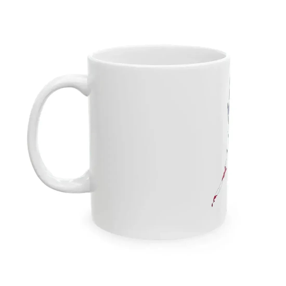 Flag map of the Philippines 1912-1946 (Philippines) White Coffee Mug - Go Mug Yourself