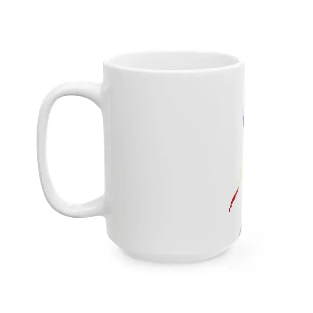 Flag map of the Philippines (Philippines) White Coffee Mug - Go Mug Yourself