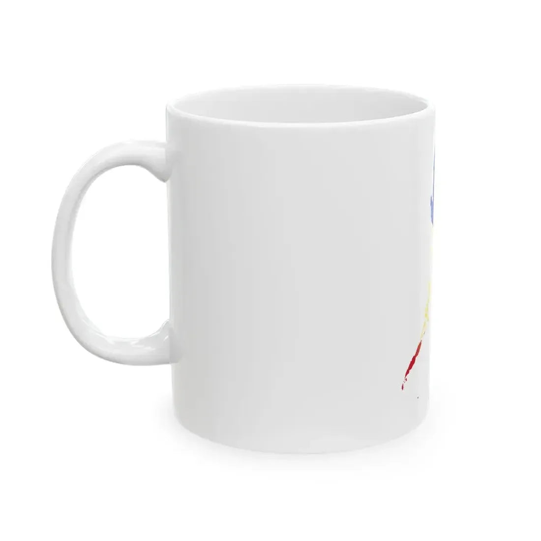 Flag-map of the Philippines small islands (Philippines) White Coffee Mug - Go Mug Yourself