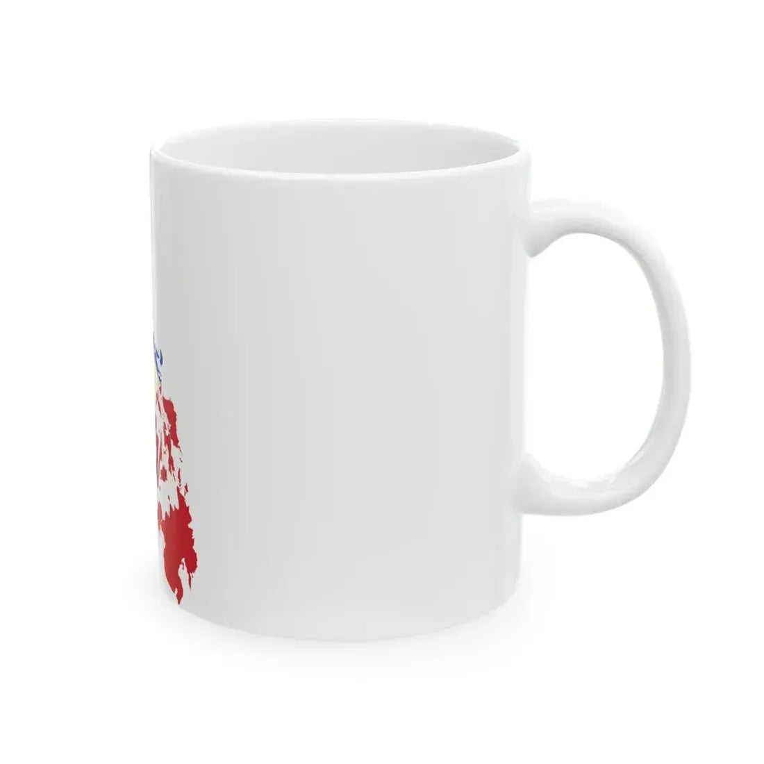 Flag-map of the Philippines small islands (Philippines) White Coffee Mug - Go Mug Yourself