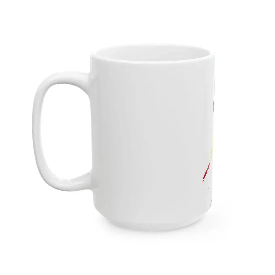 Flag-map of the Philippines small islands (Philippines) White Coffee Mug - Go Mug Yourself