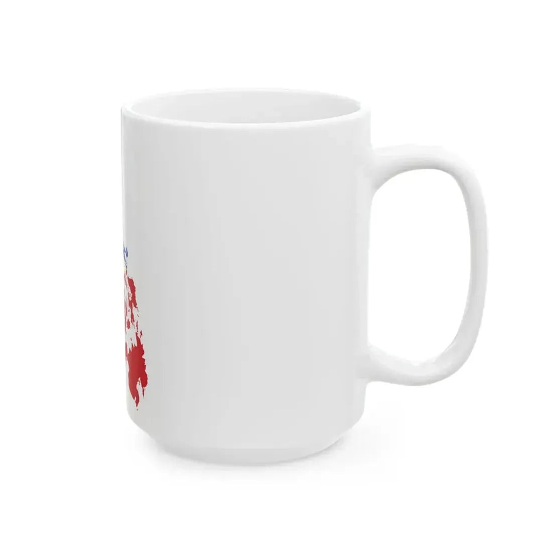 Flag-map of the Philippines small islands (Philippines) White Coffee Mug - Go Mug Yourself