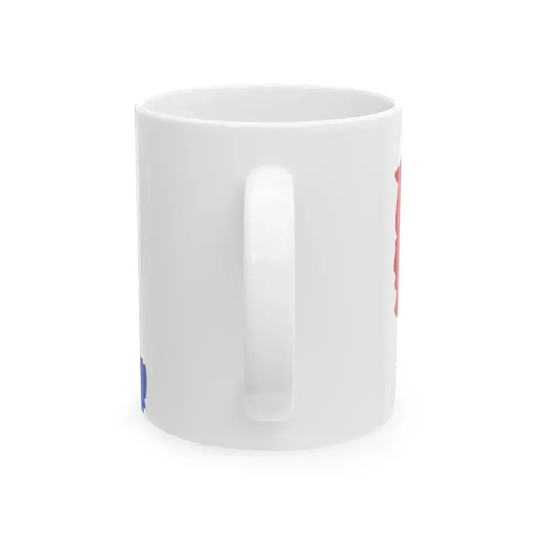 Flag map of the Province of Taranto (Italy) White Coffee Mug - Go Mug Yourself