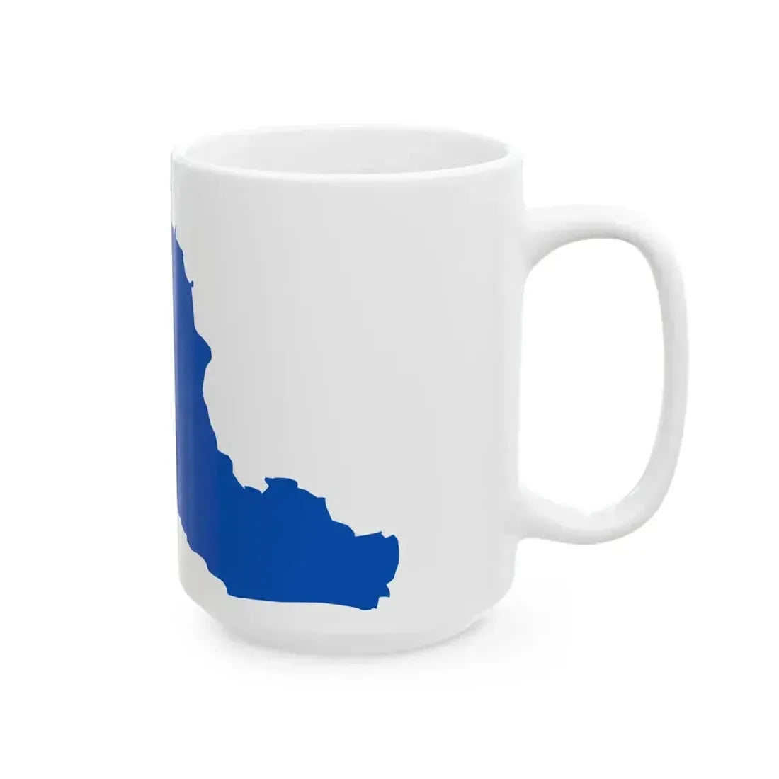 Flag map of the Province of Taranto (Italy) White Coffee Mug - Go Mug Yourself