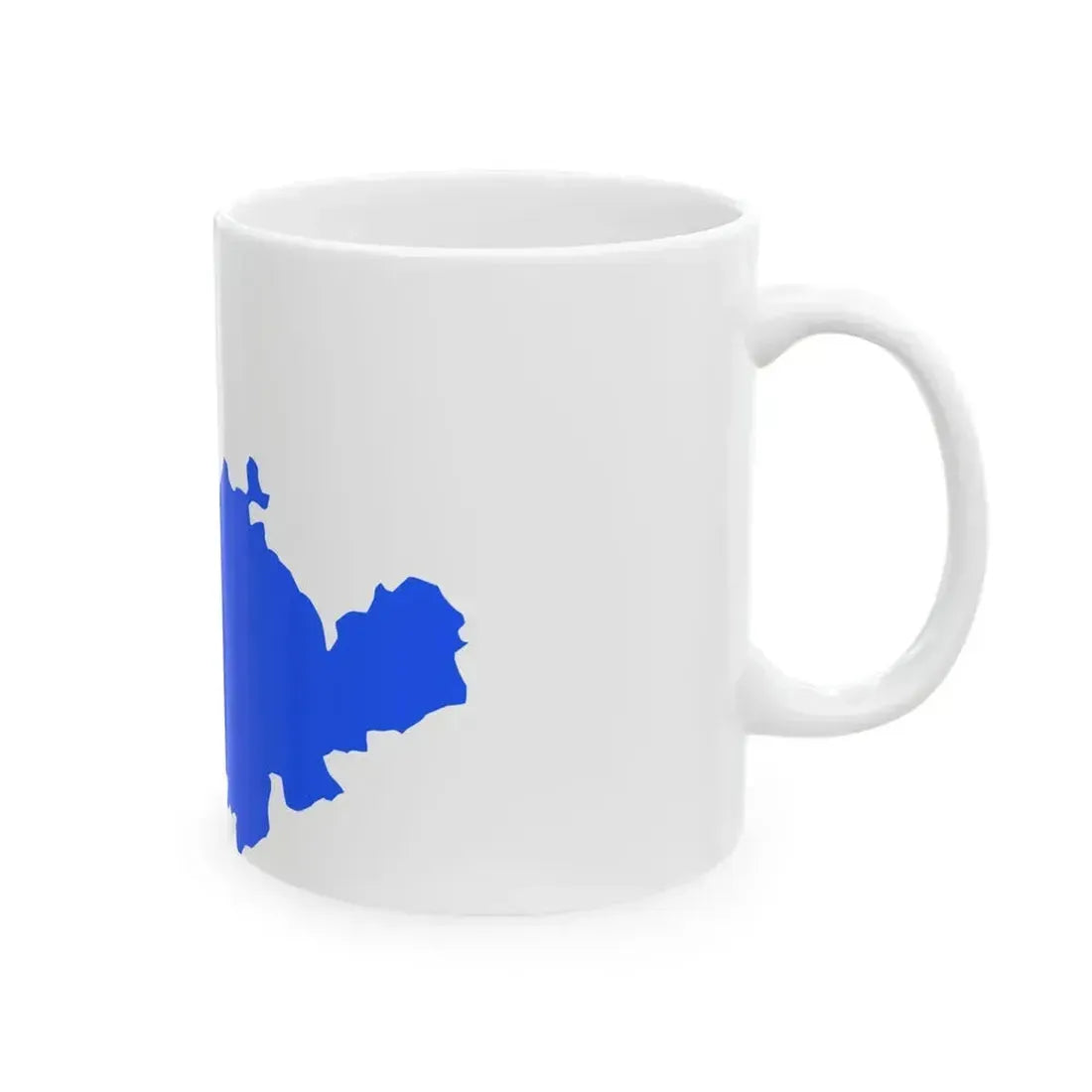 Flag map of the Province of Terni (Italy) White Coffee Mug - Go Mug Yourself