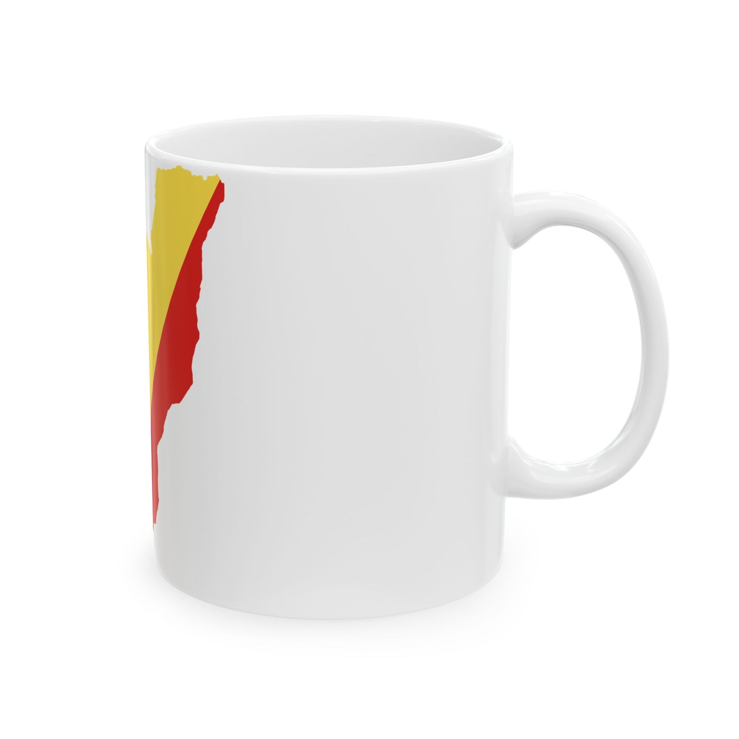 Flag map of the Republic of the Congo (Congo) White Coffee Mug-Go Mug Yourself
