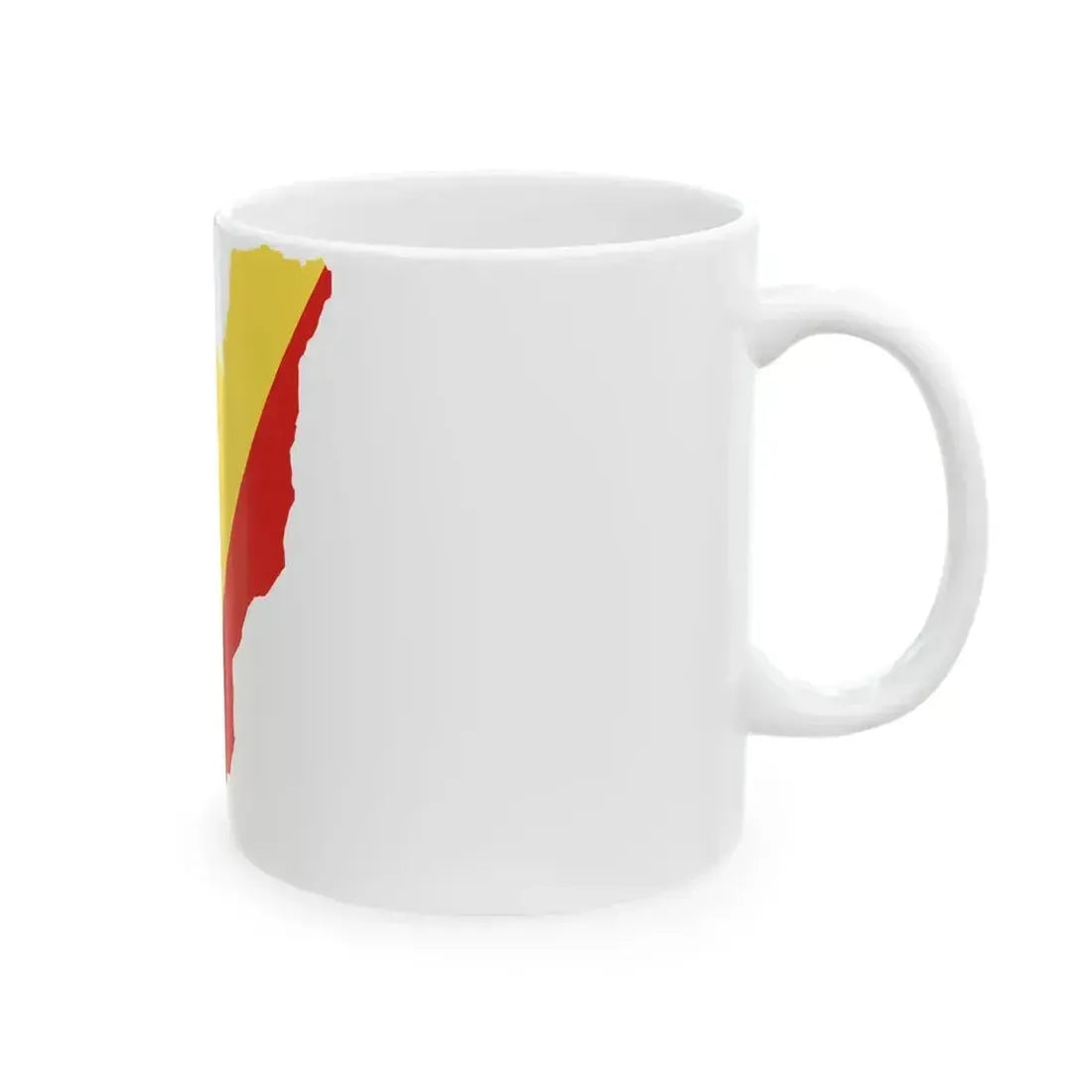 Flag map of the Republic of the Congo (Congo) White Coffee Mug - Go Mug Yourself