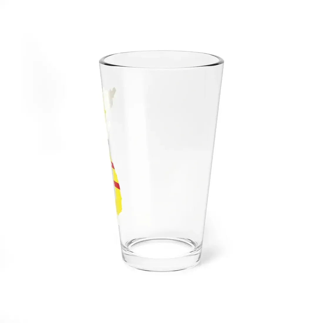 Flag map of the State of Vietnam (Vietnam) Pint Glass 16oz - Go Mug Yourself