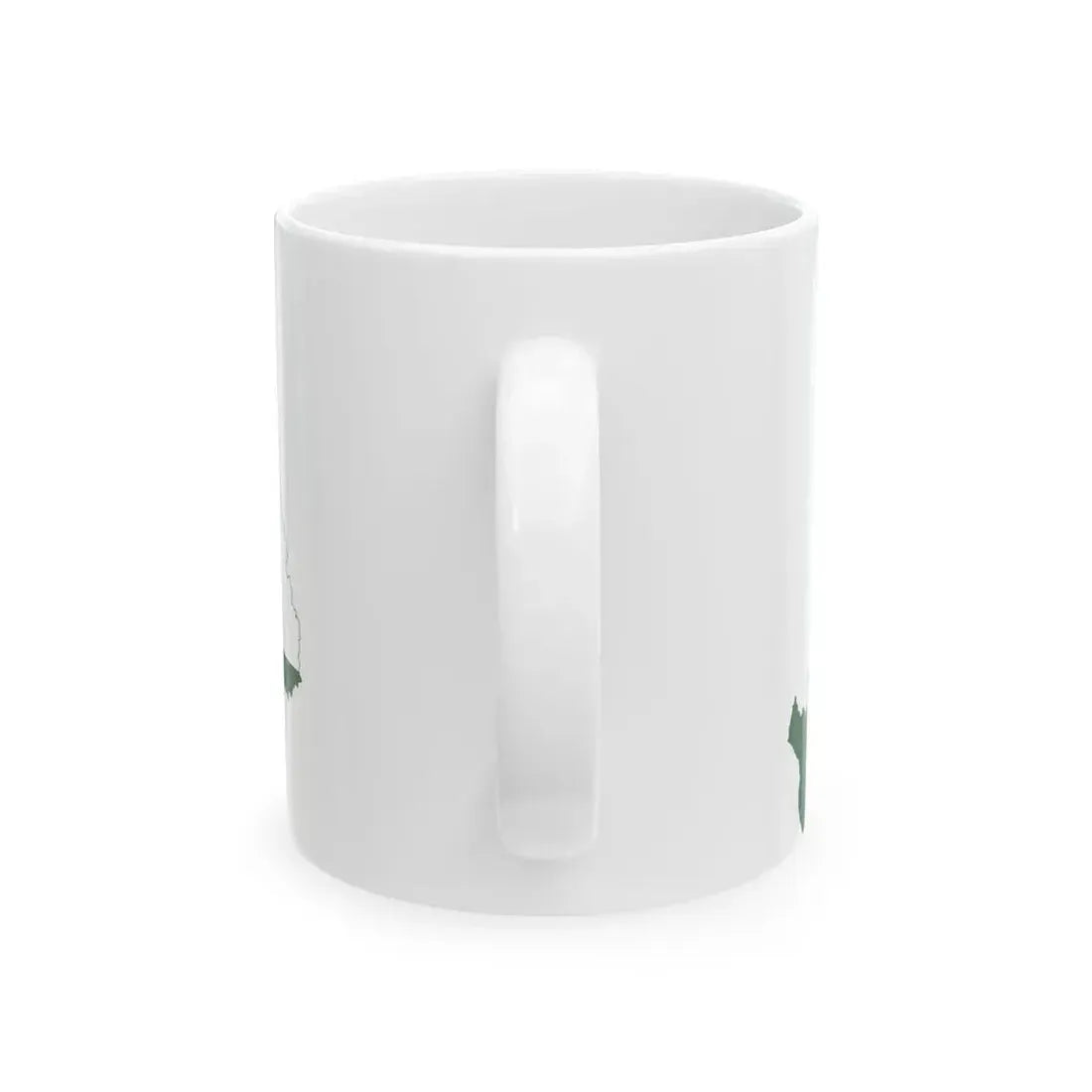Flag-map of Transleithania 1915-1918 (Hungary) White Coffee Mug - Go Mug Yourself