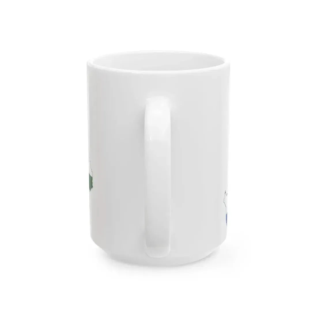 Flag-map of Transleithania 1915-1918 variant (Hungary) White Coffee Mug - Go Mug Yourself