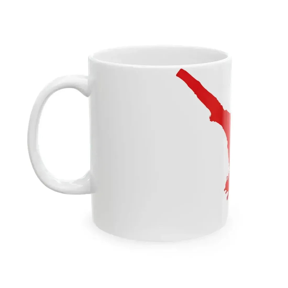 Flag map of Trieste (Italy) White Coffee Mug - Go Mug Yourself