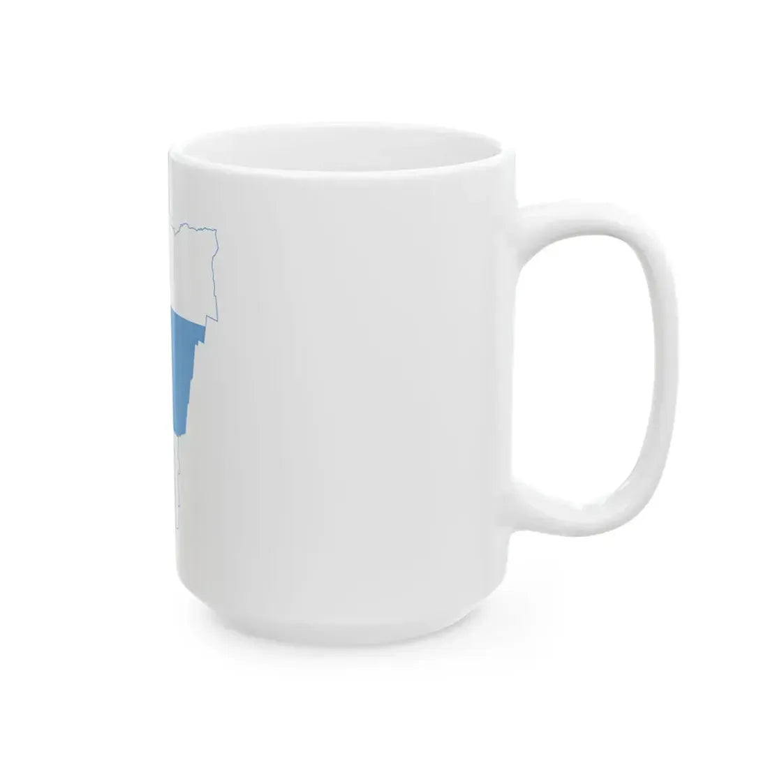 Flag-map of Tucuman Province (Argentina) White Coffee Mug - Go Mug Yourself