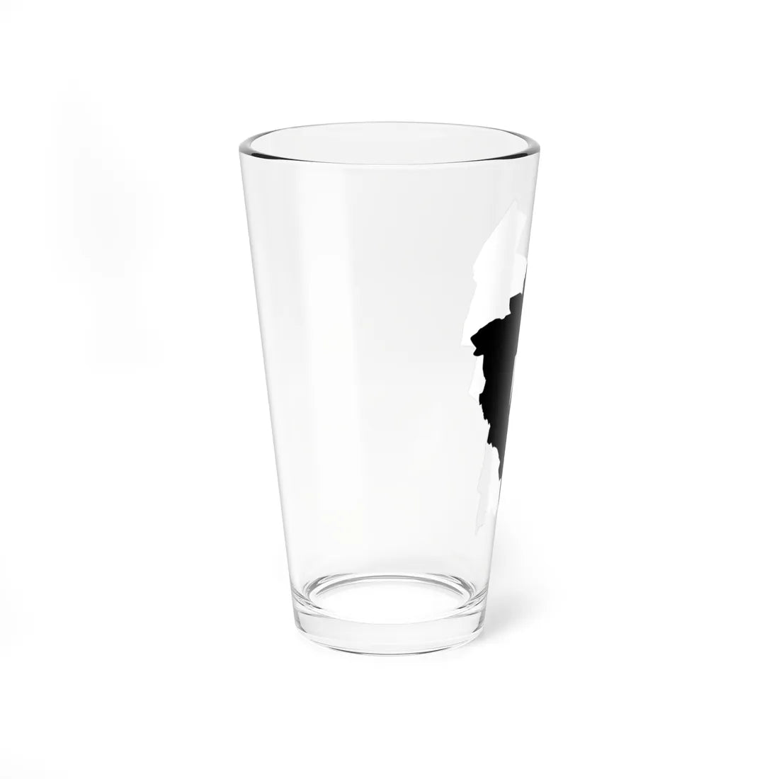 Flag map of Udine (Italy) Pint Glass 16oz - Go Mug Yourself