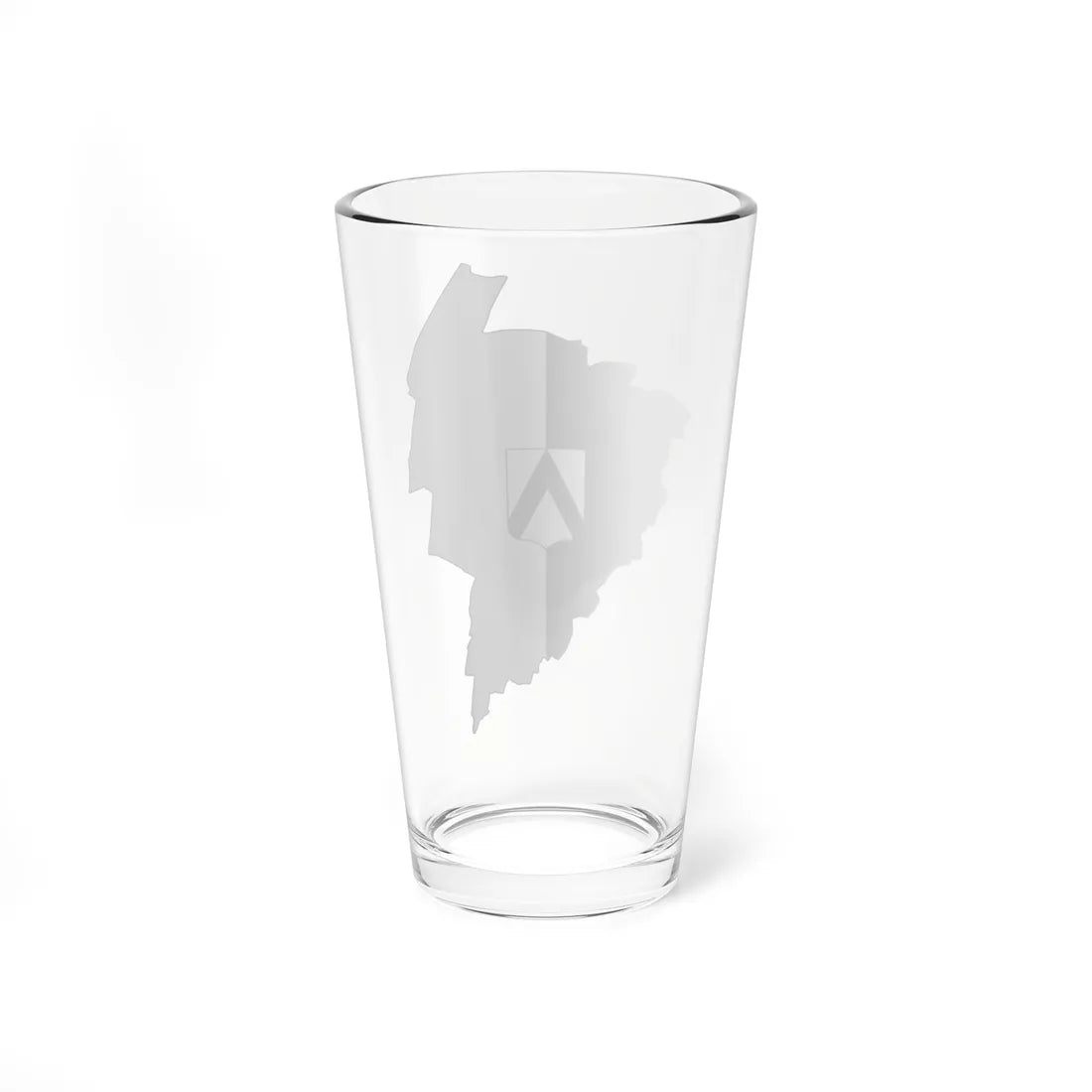 Flag map of Udine (Italy) Pint Glass 16oz - Go Mug Yourself
