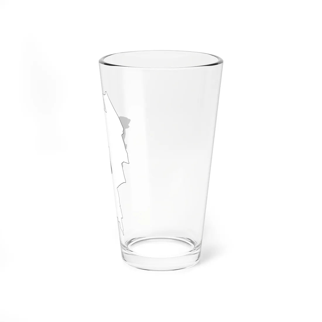 Flag map of Udine (Italy) Pint Glass 16oz - Go Mug Yourself