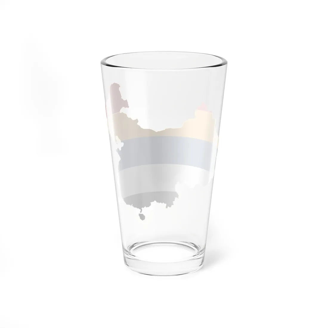 Flag map of Unified China Beiyang Government (China) Pint Glass 16oz - Go Mug Yourself