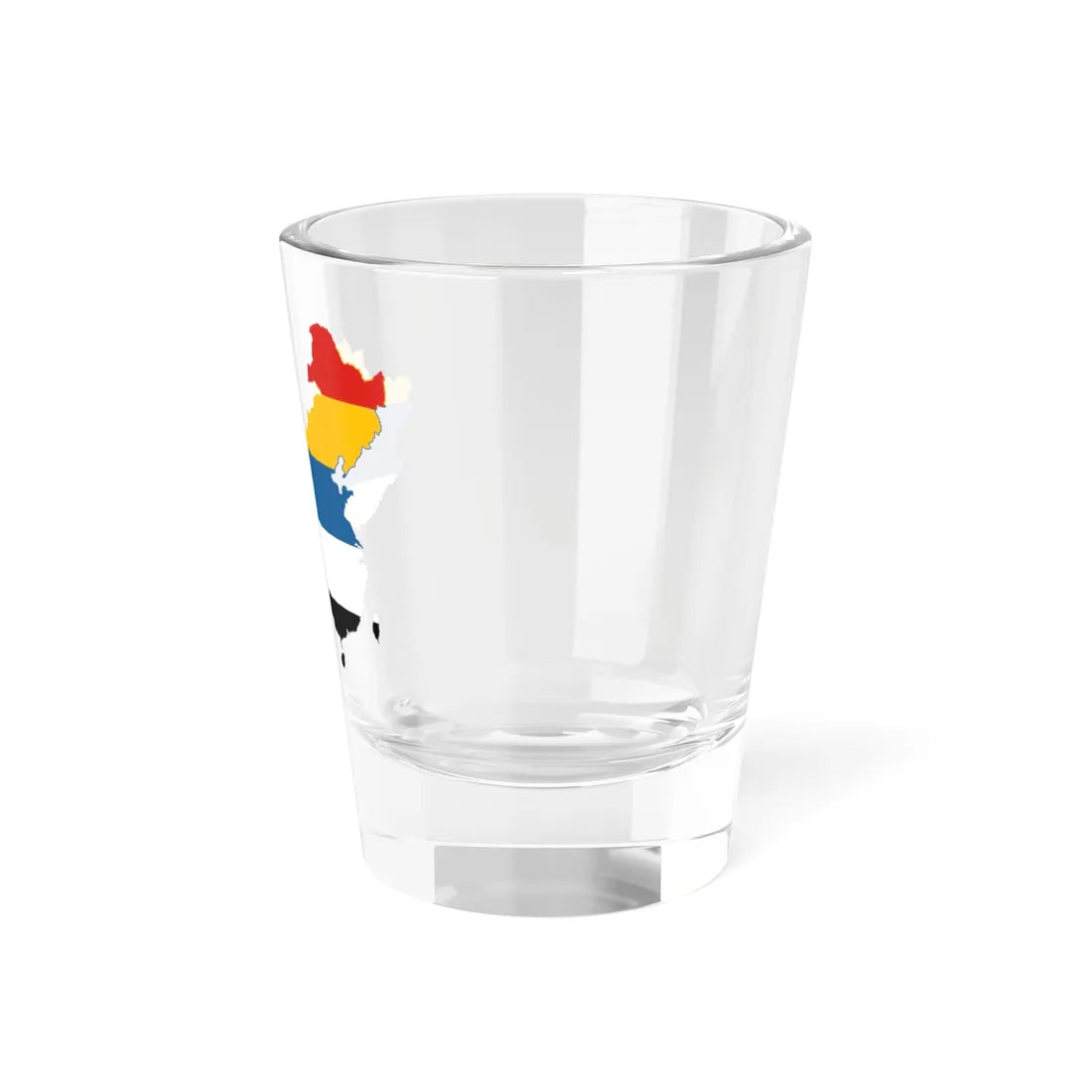 Flag map of Unified China Beiyang Government (China) Shot Glass 1.5oz - Go Mug Yourself