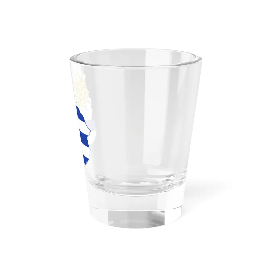 Flag-map of Uruguay (Uruguay) Shot Glass 1.5oz - Go Mug Yourself