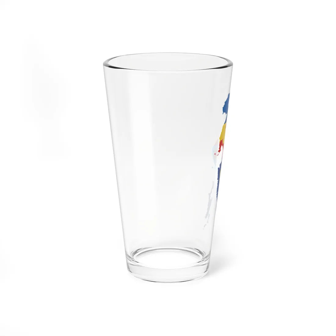 Flag map of Venezia Giulia (Italy) Pint Glass 16oz - Go Mug Yourself