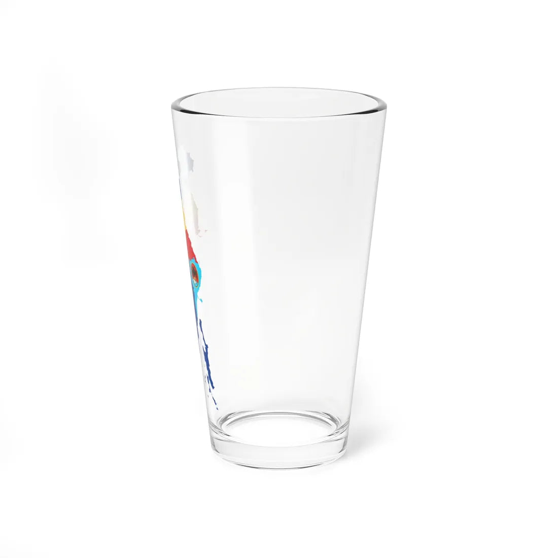 Flag map of Venezia Giulia (Italy) Pint Glass 16oz - Go Mug Yourself