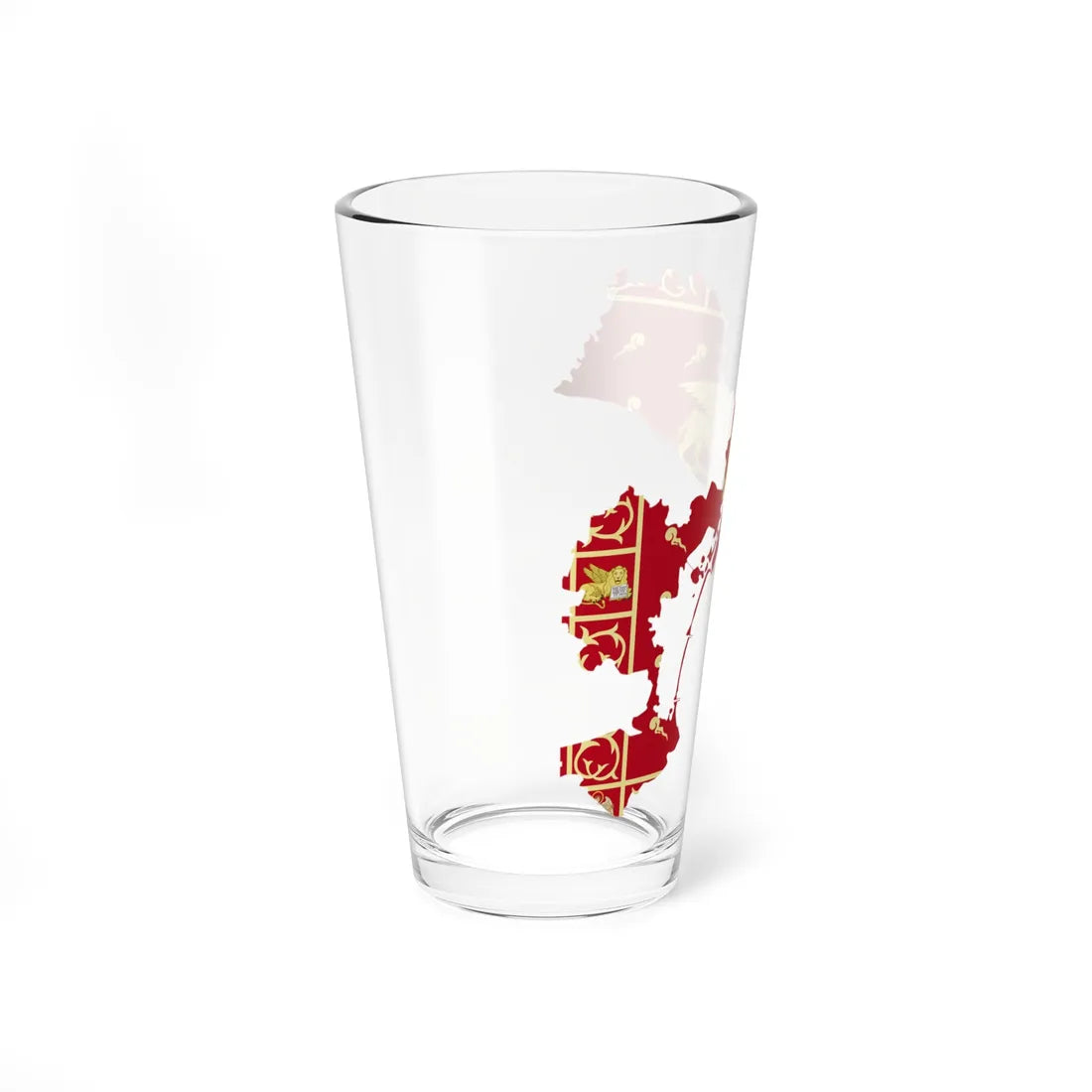 Flag map of Venice (Italy) Pint Glass 16oz - Go Mug Yourself