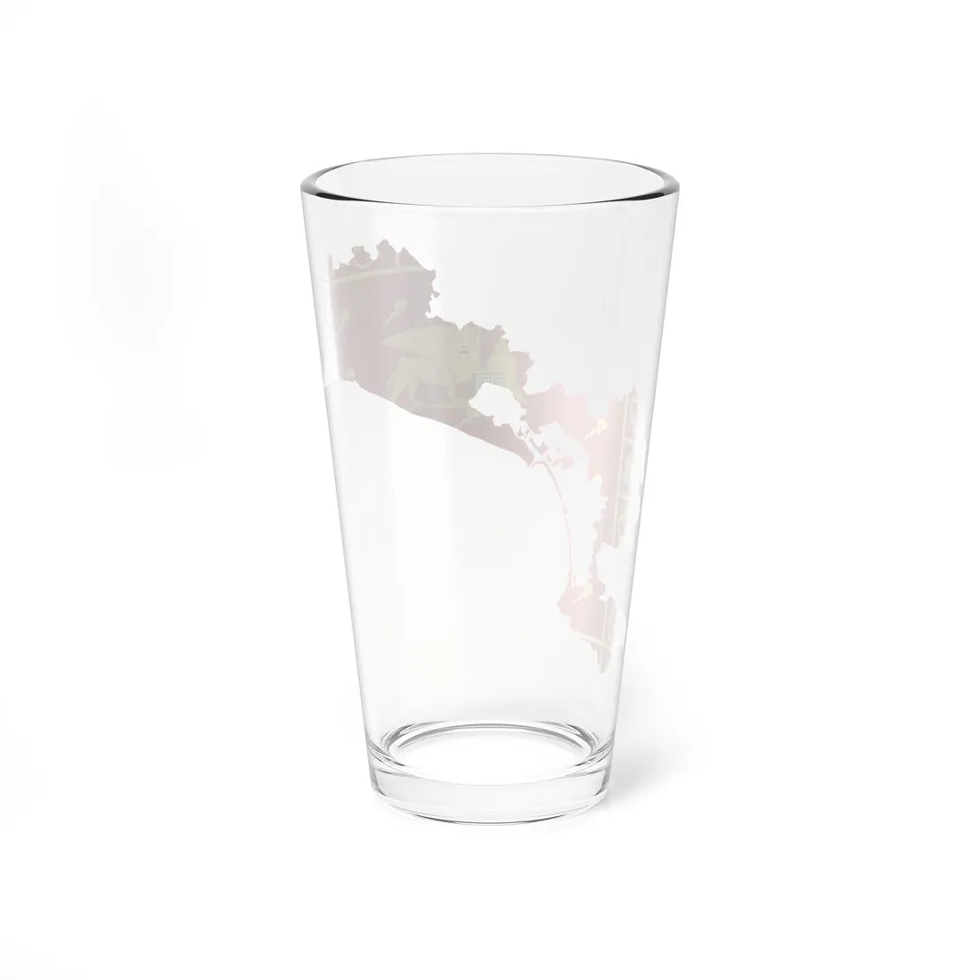 Flag map of Venice (Italy) Pint Glass 16oz - Go Mug Yourself