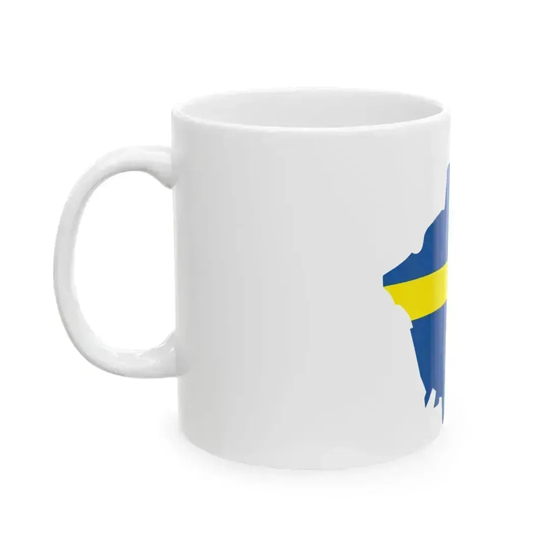 Flag-map of Verona (Italy) White Coffee Mug - Go Mug Yourself
