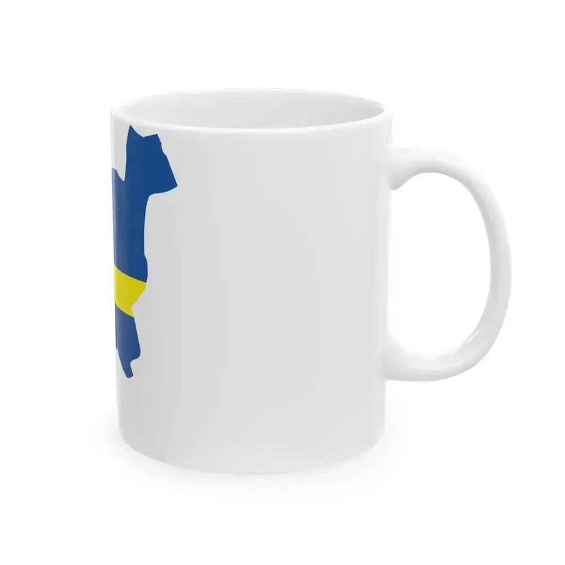 Flag-map of Verona (Italy) White Coffee Mug - Go Mug Yourself