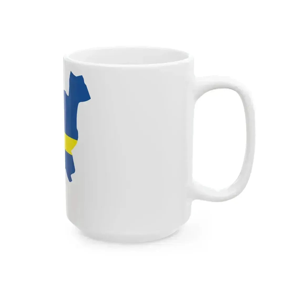 Flag-map of Verona (Italy) White Coffee Mug - Go Mug Yourself