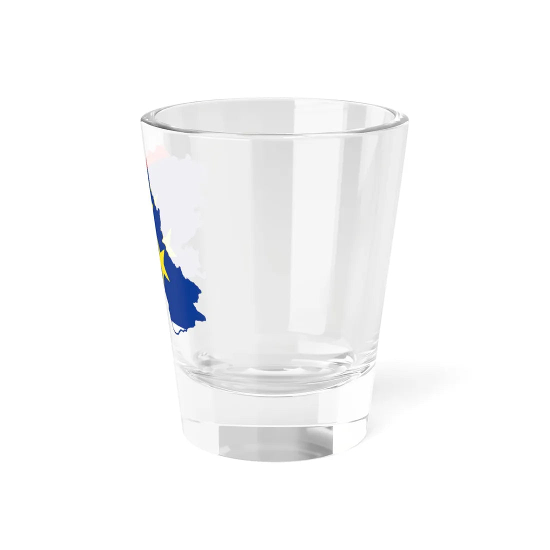 Flag-map of Vojvodina (Serbia) Shot Glass 1.5oz - Go Mug Yourself
