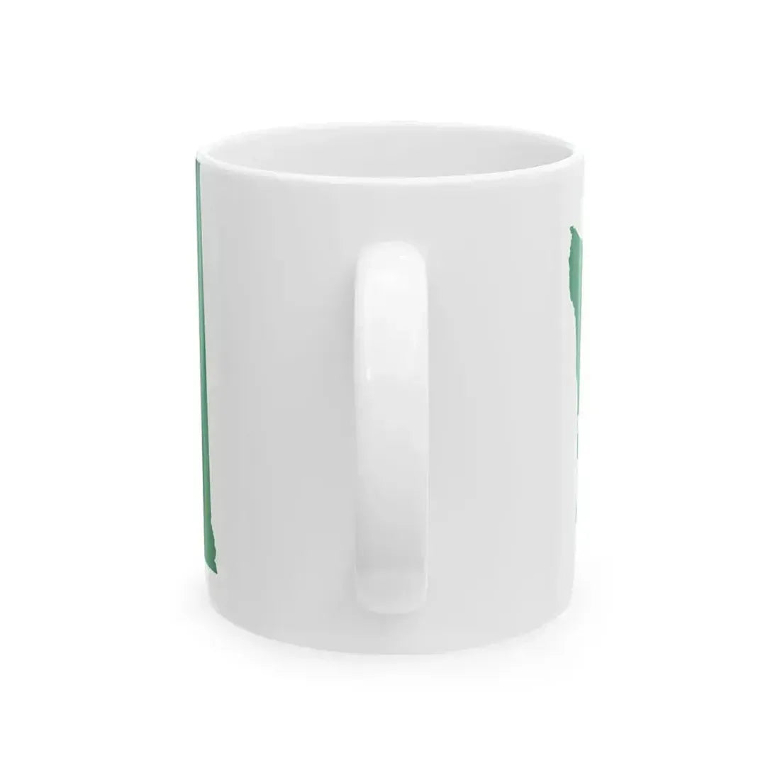 Flag map of Washington (United States) White Coffee Mug - Go Mug Yourself