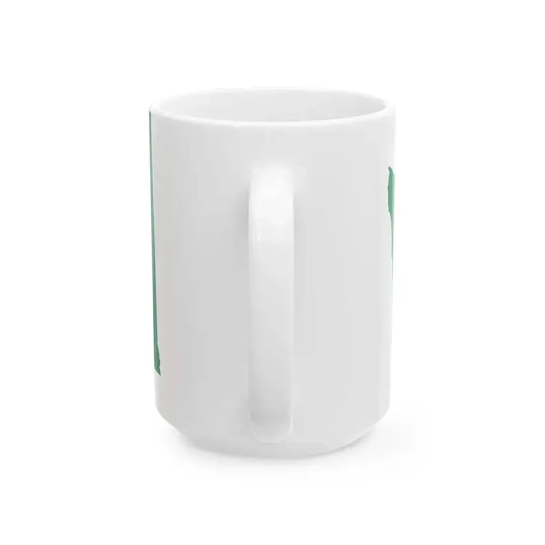 Flag map of Washington (United States) White Coffee Mug - Go Mug Yourself