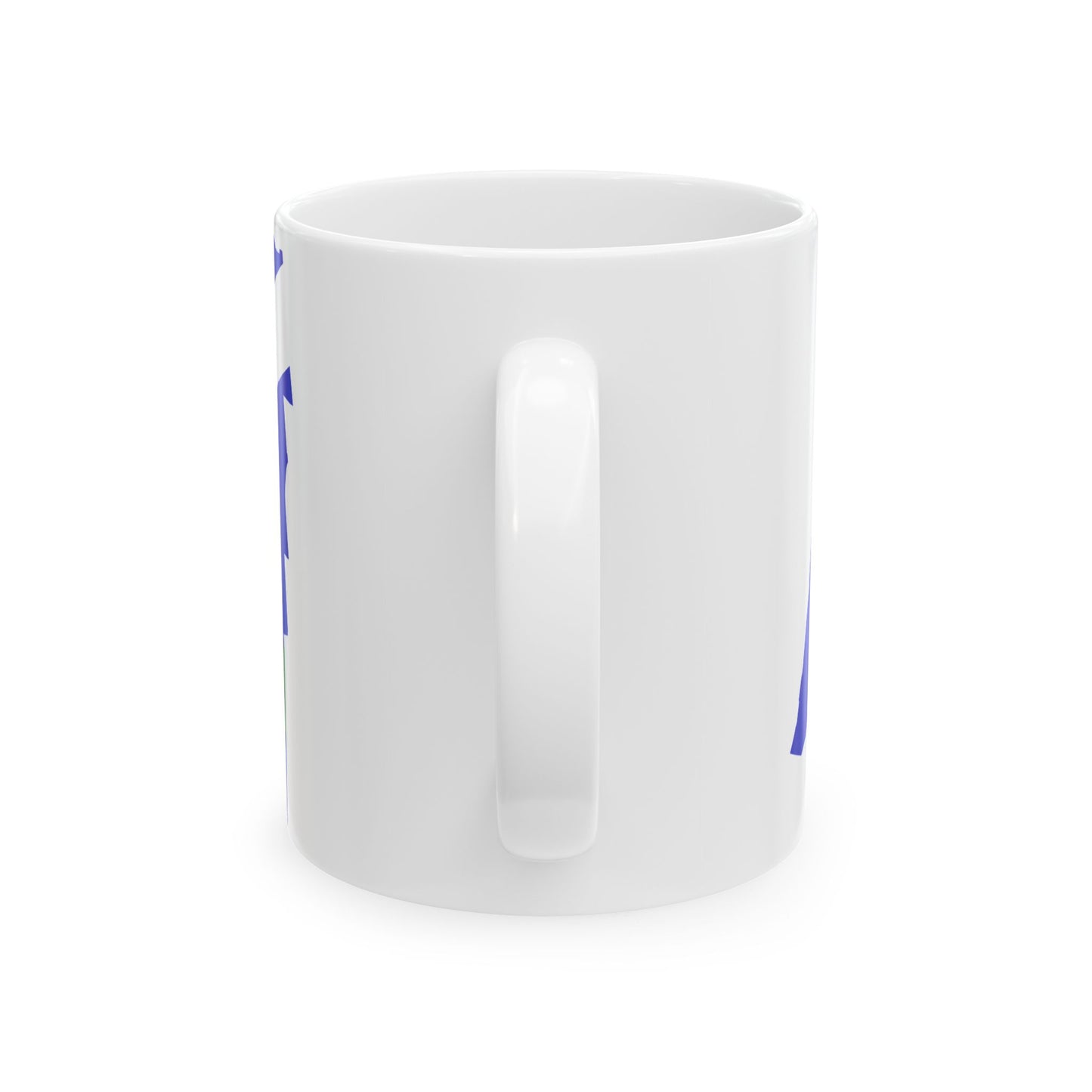 Flag-map of Windsor (Canada) White Coffee Mug-Go Mug Yourself