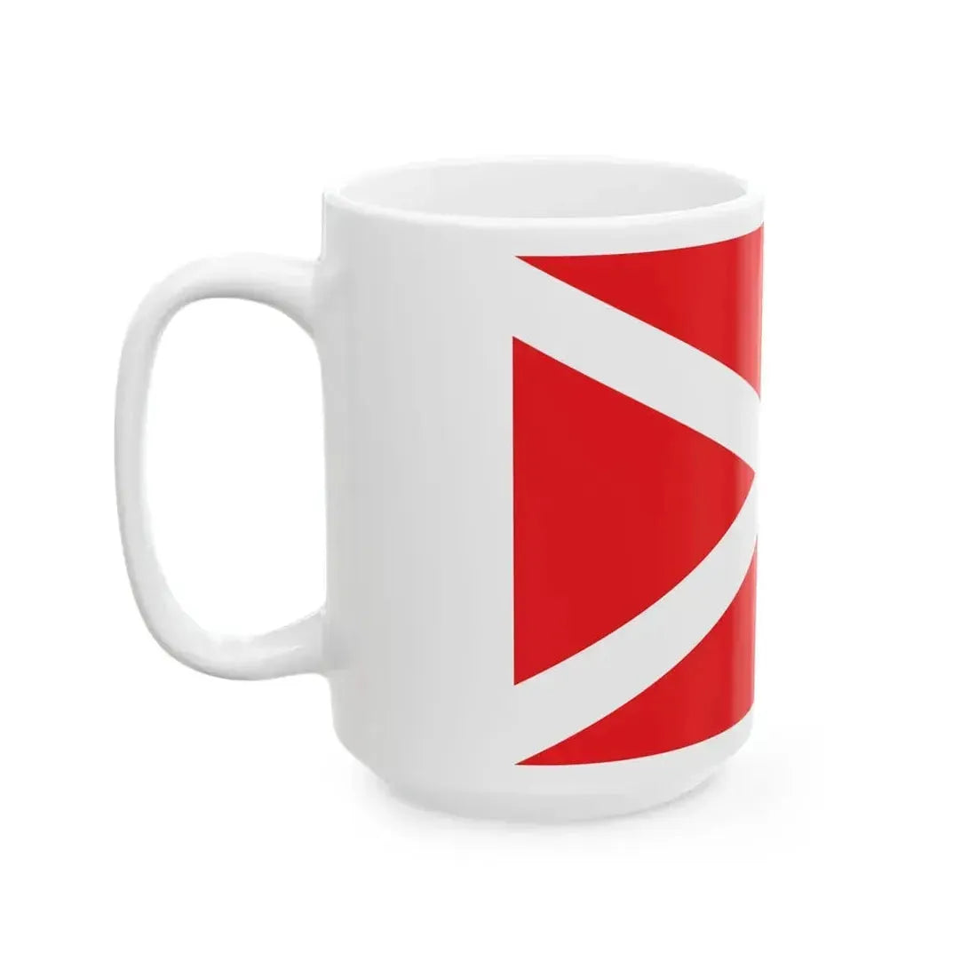 Flag Nashi (Russia) White Coffee Mug - Go Mug Yourself