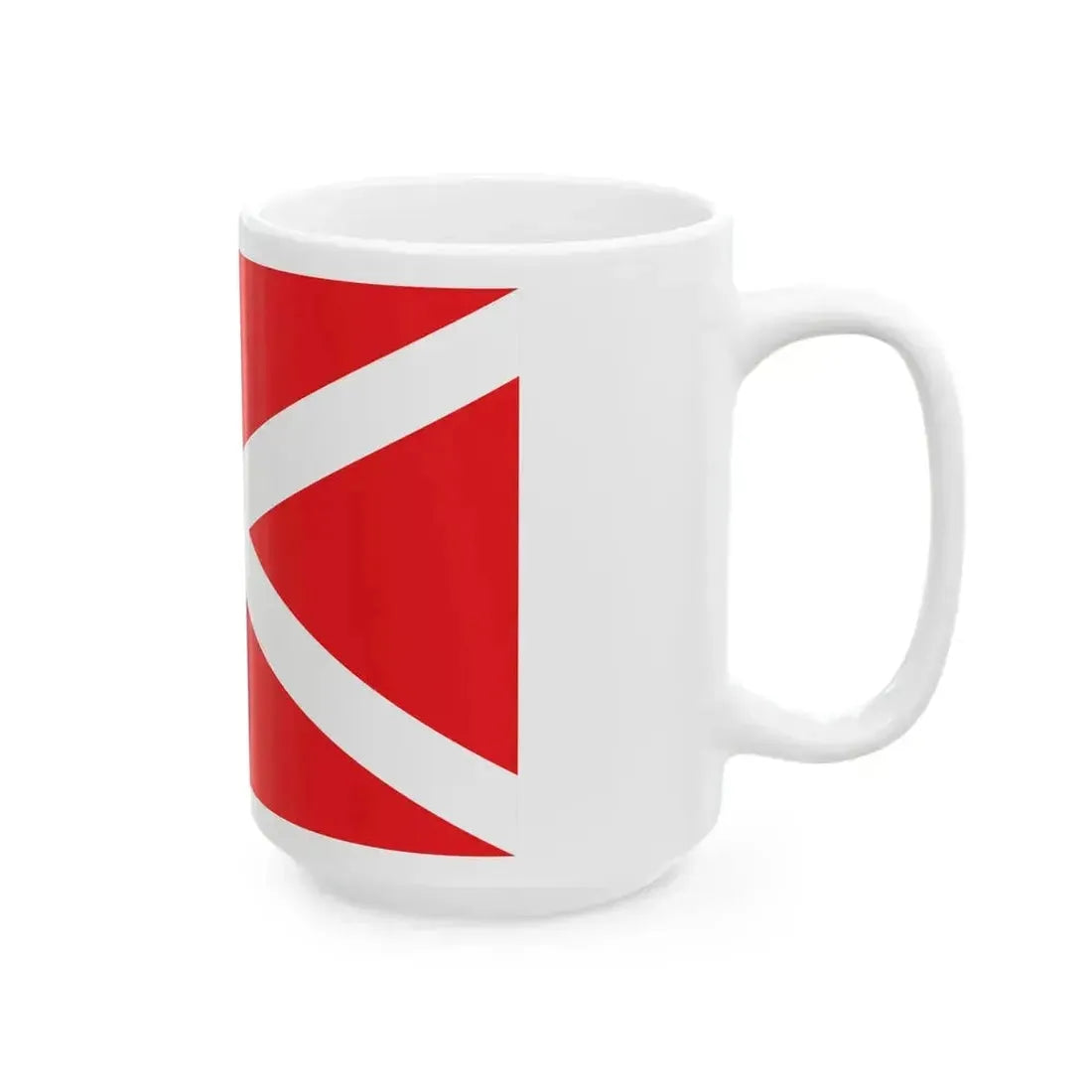 Flag Nashi (Russia) White Coffee Mug - Go Mug Yourself