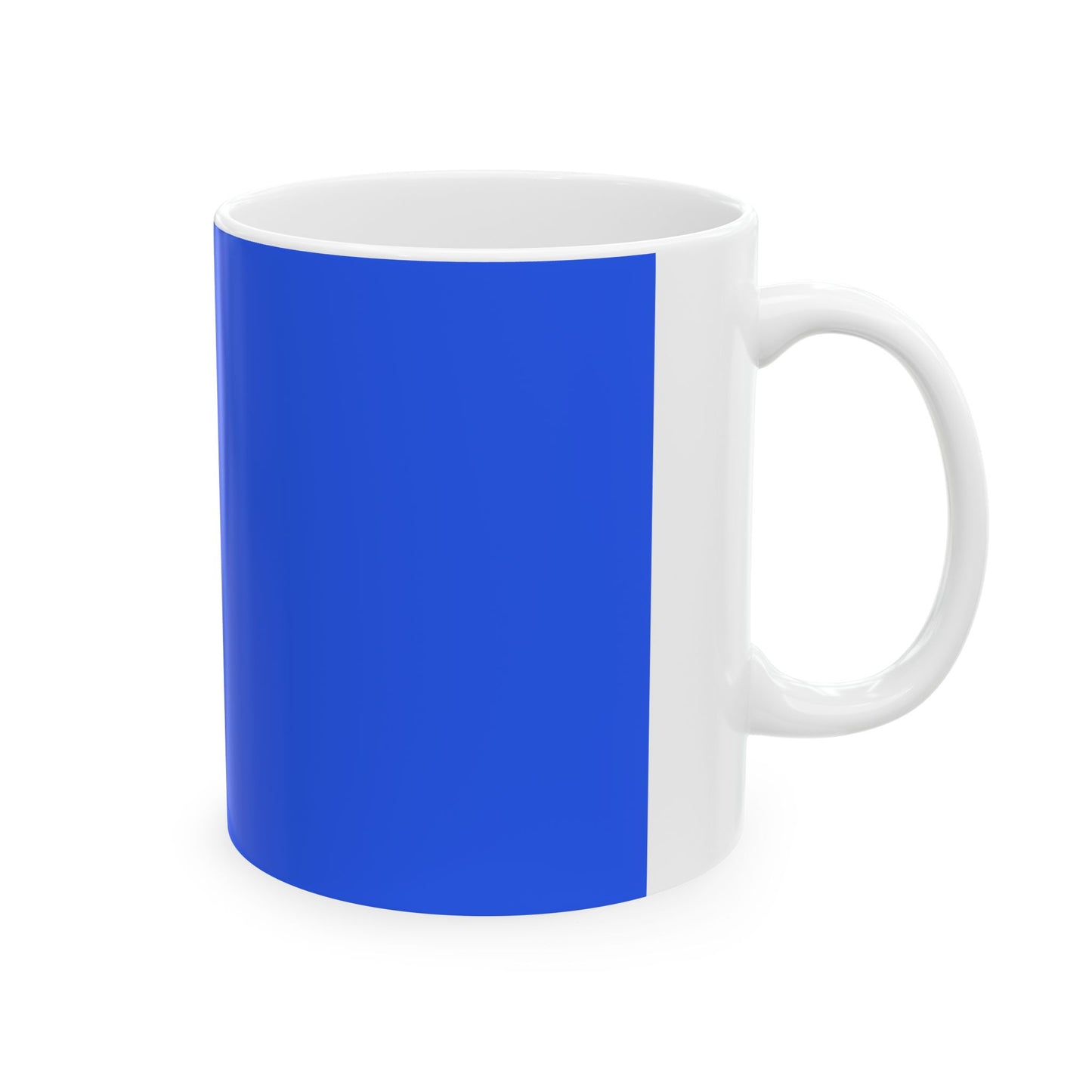 FLAG-Nograd (Hungary) White Coffee Mug-Go Mug Yourself