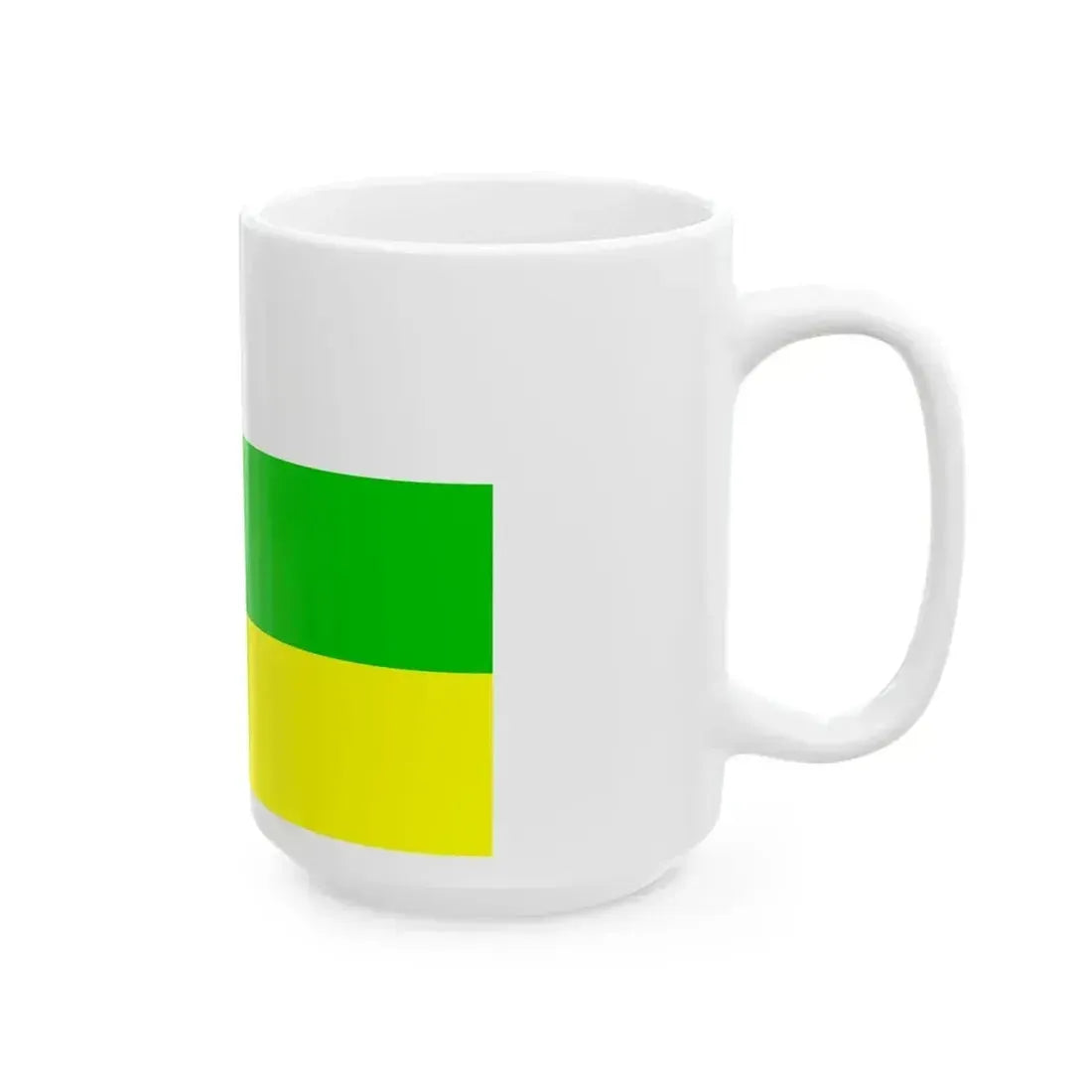 Flag Novozybkova Bryanskaya oblast (Russia) White Coffee Mug - Go Mug Yourself