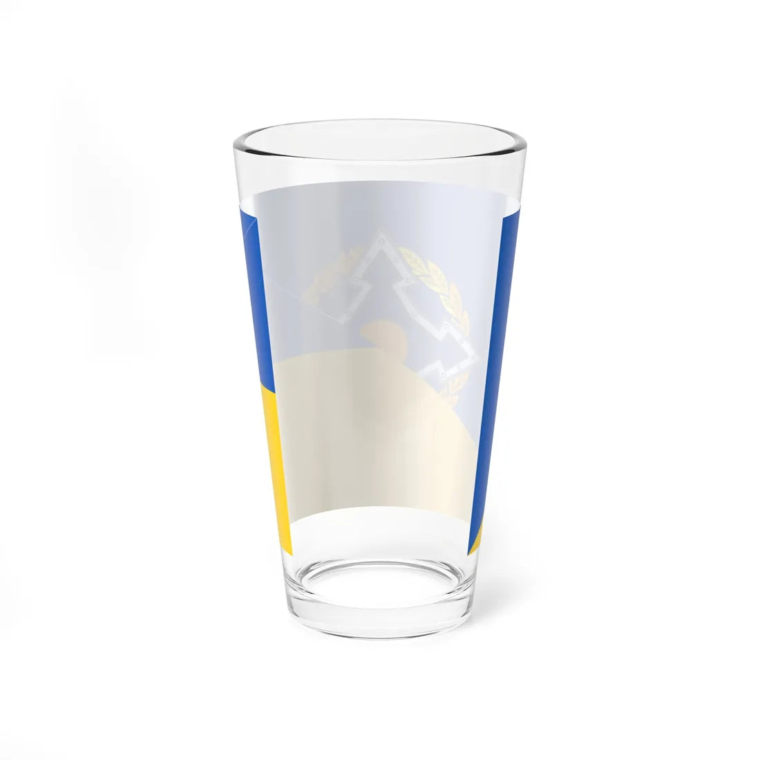 Flag ODKB and Ukraine (Ukraine) Pint Glass 16oz - Go Mug Yourself