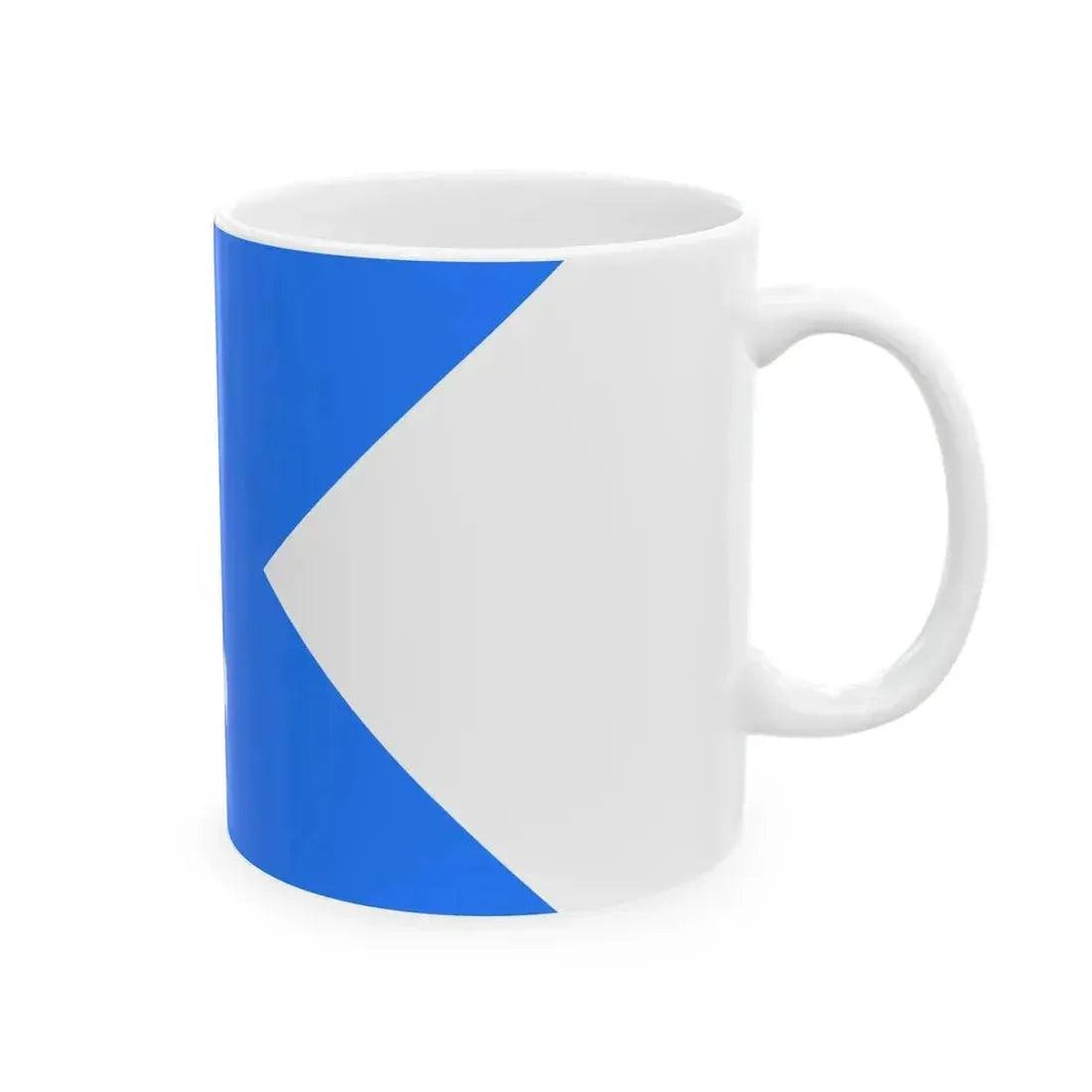 Flag of a Flag Officer of the Naval Forces of Algeria to 2004 (Algeria) White Coffee Mug - Go Mug Yourself