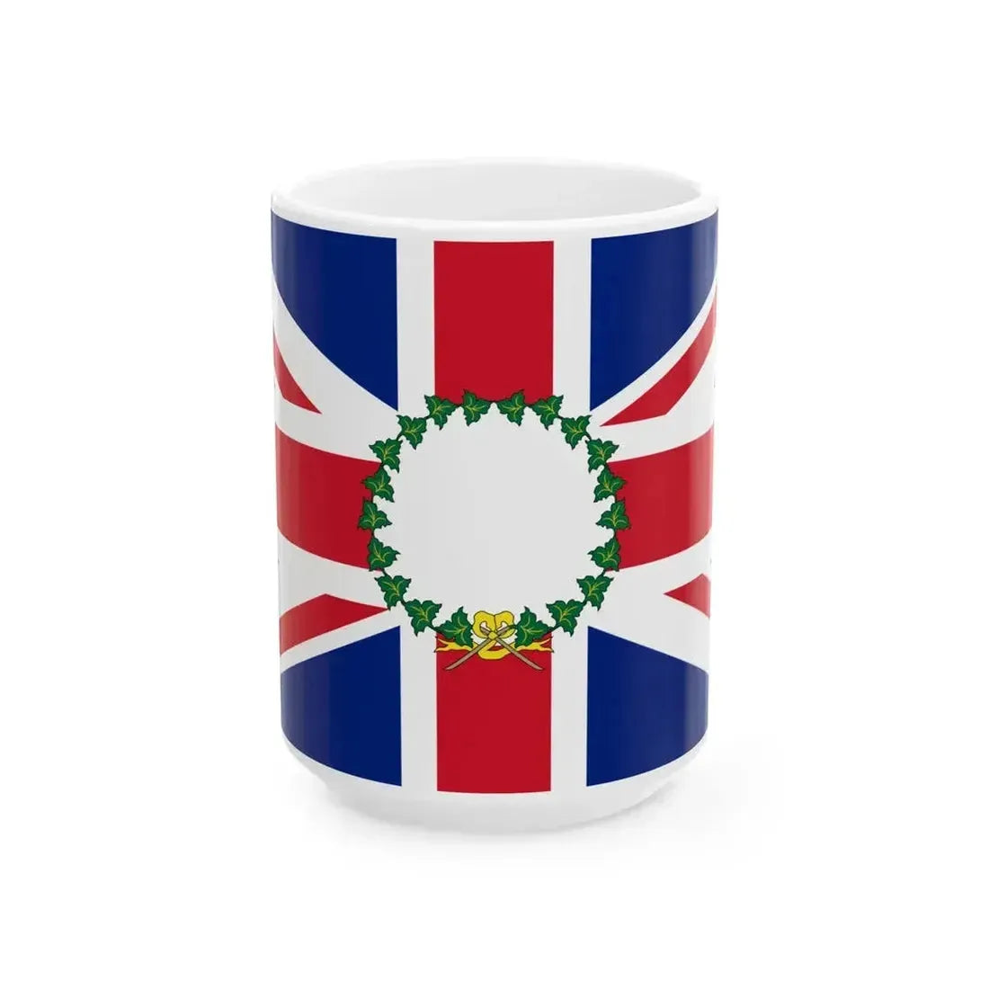 Flag of a Governor-General of Canada (Canada) White Coffee Mug 15oz - Go Mug Yourself
