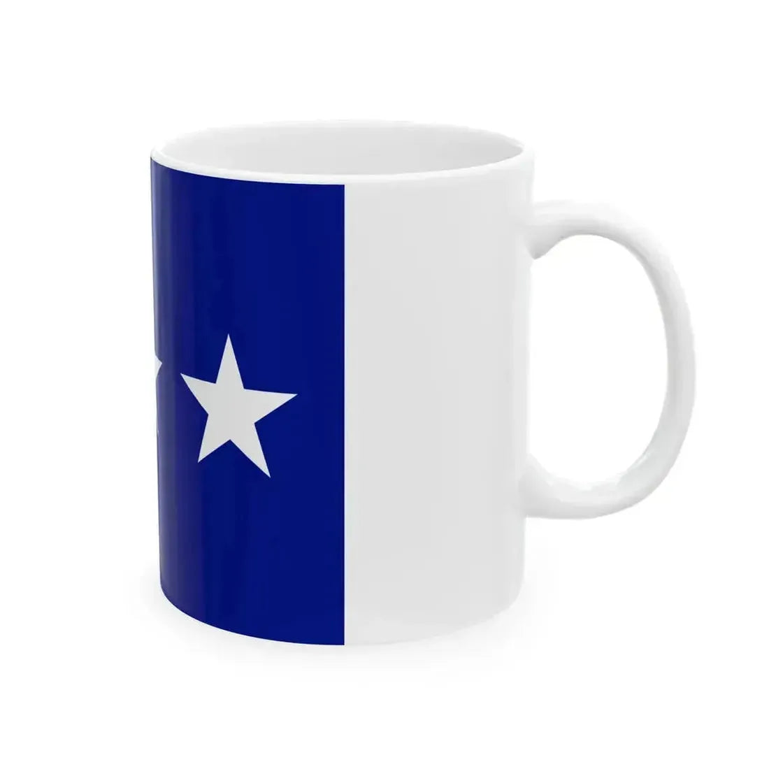 Flag of a United States Air Force lieutenant general (United States) White Coffee Mug - Go Mug Yourself