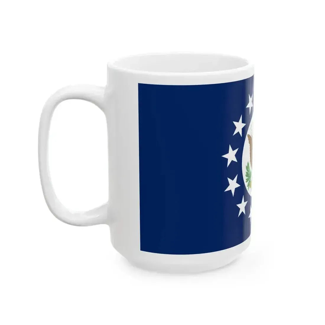 Flag of a United States ambassador (United States) White Coffee Mug - Go Mug Yourself