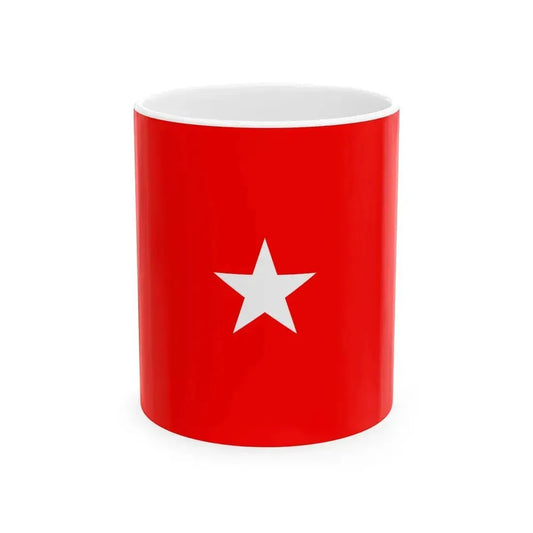 Flag of a United States Army brigadier general (United States) White Coffee Mug 11oz - Go Mug Yourself